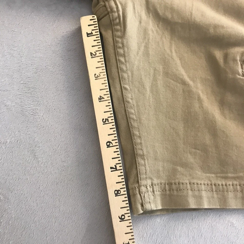 NEW! Levi's Youth Cargo Shorts Boys 10 Regular Tan Flex Stretch Cotton Waist 25